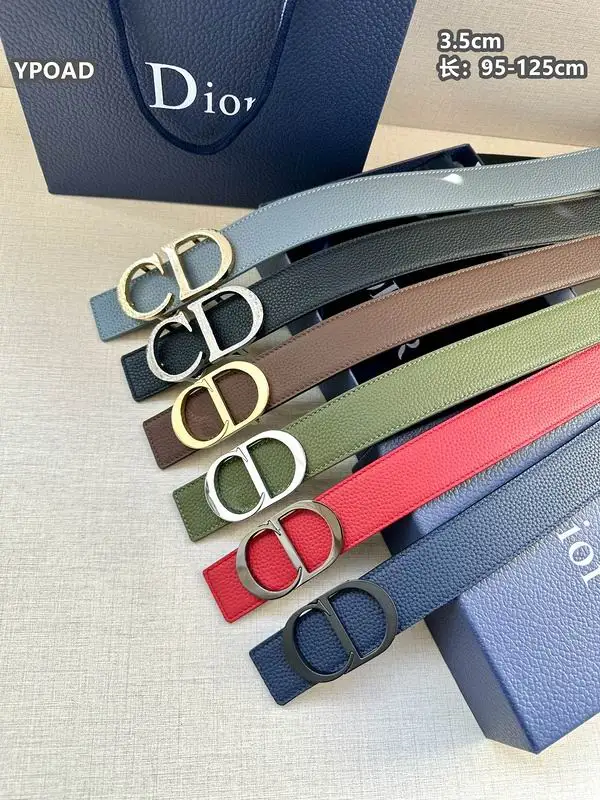 Dior belt 35mmX95-125cm 8L40